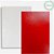 Capa para Encadernação A4 Cristal e Vermelho - KIT com 100 Unidades - Imagem 1