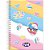 Caderno Espiral 1/4 Capa Dura Fini 80 Folhas Pacote com 5 - Imagem 3