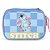 Estojo BOX Tecido STITCH G Azul - Imagem 1