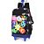 Mochila Infantil com Rodinha Divertidamente Preta - Imagem 3