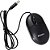 Mouse óptico USB 1200 DPI 3 Botões Preto - Imagem 1