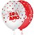 Balão 10 Decorado EU TE AMO Sortido PIC PIC Pacote com 25 - Imagem 1