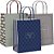 Sacola para Presente Decorada Casual Masculina M 26X19,5X9,5CM Pacote com 10 - Imagem 2
