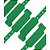 Pulseira de Identificação SOFT Pino Verde Bandeira 253X25MM Pacote com 56 - Imagem 5