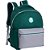 Mochila Palmeiras VERDE/CINZA MD com Logo e Compartimento para Notebook - Imagem 2