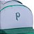 Mochila Palmeiras CINZA/VERDE MD com Logo Bordado e Compartimento para Notebook - Imagem 4