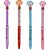 Caneta Esferográfica STRASS Patinhas com Topper – Display com 20 - Imagem 2