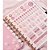 Caderno Inteligente A5 PINK Blossom BY SOF 80 Folhas com Adesivos - Imagem 5