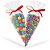 Embalagem para TRUFA/CONE Cone Incolor 10X15CM PCT.C/50 - Imagem 1