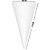 Embalagem para Trufa ou Cone Incolor 16X25CM – Pacote com 50 Unidades - Imagem 3