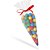 Embalagem para Trufa ou Cone Incolor 16X25CM – Pacote com 50 Unidades - Imagem 4