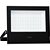 Refletor Projetor LED 100W 6500K Preto para áreas Externas - Imagem 1