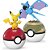 Mega Construx Pokémon Pokébola 2 PACK 40 Peças - Imagem 1