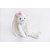Pelucia Coelho Laço Rosa 43CM - Imagem 4