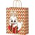 Sacola Decorada Páscoa Coelhinhos M 29X24X12CM Pacote com 25 - Imagem 2
