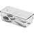 Pote Acrílico Hermético Ordene Clear Quadrado M 7,5CM Multiuso - Imagem 2