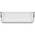 Pote Acrílico Hermético Ordene Clear Quadrado P 15,6CM Multiuso - Imagem 3