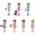 Polly Pocket Playset Barco de Unicórnio com Boneca, Piscinas e Acessórios - Imagem 7