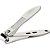 Cortador de UNHA Classic AÇO INOX e Zamak com Lixa Integrada - Imagem 1