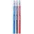 Caneta Esferográfica Maxprint STICK AZUL, Vermelha e Preta – Pote com 48 Unidades - Imagem 2
