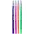 Caneta Esferográfica Maxprint STICK Colors Rosa, Roxo, Laranja e Verde – Pote com 48 Unidades - Imagem 3