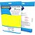 Papel A4 Color Amarelo Neon 180G Pacote com 20 Folhas - Imagem 2