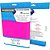 Papel A4 Color PINK Neon 180G Pacote com 20 Folhas - Imagem 2