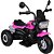 Moto Elétrica Freeway KING 3 Rodas 6V Rosa - Imagem 5
