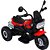 Moto Elétrica Freeway KING 3 Rodas 6V Vermelha com Farol e Sirene - Imagem 5