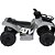 Quadriciclo Elétrico Infantil 6V Cinza com MP3, USB e Farol - Imagem 3