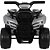 Quadriciclo Elétrico Infantil 6V Cinza com MP3, USB e Farol - Imagem 4