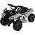 Quadriciclo Elétrico Infantil 6V Cinza com MP3, USB e Farol - Imagem 7