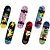 Skate Radical Iniciante Shape 6 Lâminas TRUCK 129MM Rodas 51MM Sortido - Imagem 1