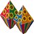 Balão de Papel para Festa Junina Tamanho Médio Pacote com 5 Unidades - Imagem 2