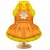 REF 959 Vestido Daisy Laranja (E4PFUTVN9) - Imagem 5