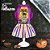 Ref. 893 - Vestido Roxo Halloween (ZW37337J3) - Imagem 1