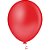 Balão 16 Polegadas Liso Vermelho Pacote com 12 Unidades - Imagem 1