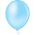 Balão 16 Polegadas Liso Azul Claro Pacote com 12 Unidades - Imagem 1