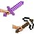 Boneco e Personagem Minecraft ARMAS de Batalha (sortido) - Imagem 2