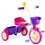 Triciclo Infantil Honey Bee com Cestinha, Buzina e Pneus EVA - Imagem 1