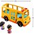 FISHER-PRICE Little People Caminhão Escolar Som e LUZ com 2 Figuras - Imagem 5