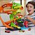 Hot Wheels Pista CITY Nêmesis T-REX e Quartel de Bombeiros - Imagem 7