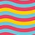 Papel de Presente Bobina Couchê 60CM Modelo 221 ONDAS Coloridas – 100 Metros - Imagem 1
