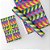 Papel de Presente Bobina Couchê 60CM Modelo 230 Polígonos Geométricos – 100 Metros - Imagem 2