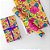 Papel de Presente Bobina Couchê 60CM MOD.285 Flores Coloridas 100 Metros - Imagem 3