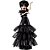 Boneca Monster HIGH Wednesday Raven DRESS com Vestido Estilizado - Imagem 3