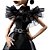 Boneca Monster HIGH Wednesday Raven DRESS com Vestido Estilizado - Imagem 5