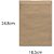 Envelope Saco Natural 185X248MM 80G KN 24 Caixa com 250 Unidades - Imagem 2