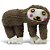 Livro Brinquedo Ilustrado KIT Artesanato BICHO-PREGUIÇA - Imagem 2
