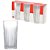 Copo de Vidro LONG DRINK Nora 265ML Jogo com 3 Unidades Hauskraft - Imagem 2